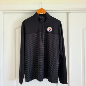 NWOT Steelers 1/4 Zip Shirt, Men's L